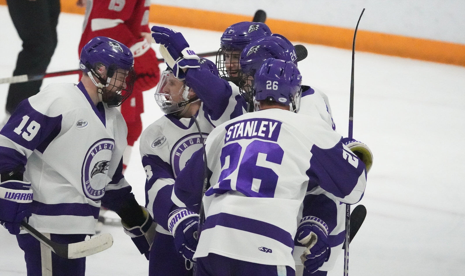 Niagara hockey faces Sacred Heart in an AHA game